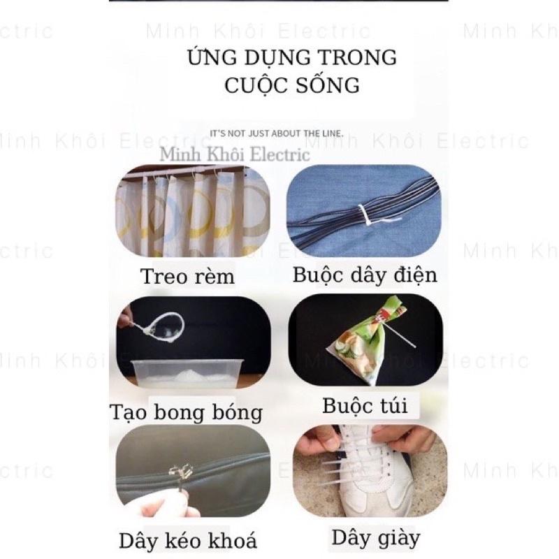 Dây Rút Nhựa Thít nhựa túi 100c đủ kích thước,lạt thít đen, dây rút