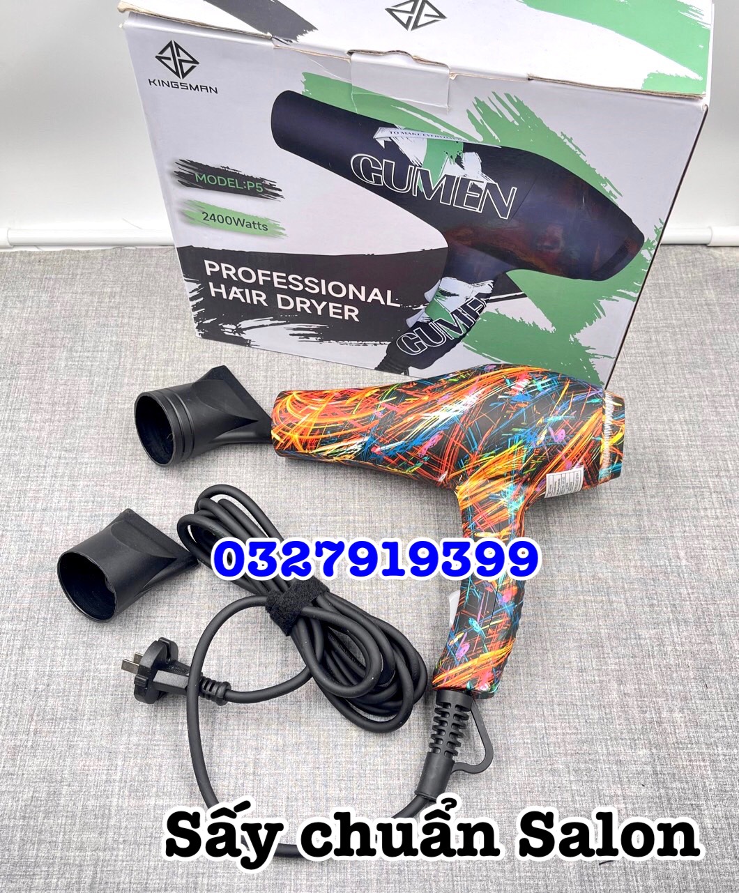 Máy sấy tóc chuẩn Salon P5 2400W
