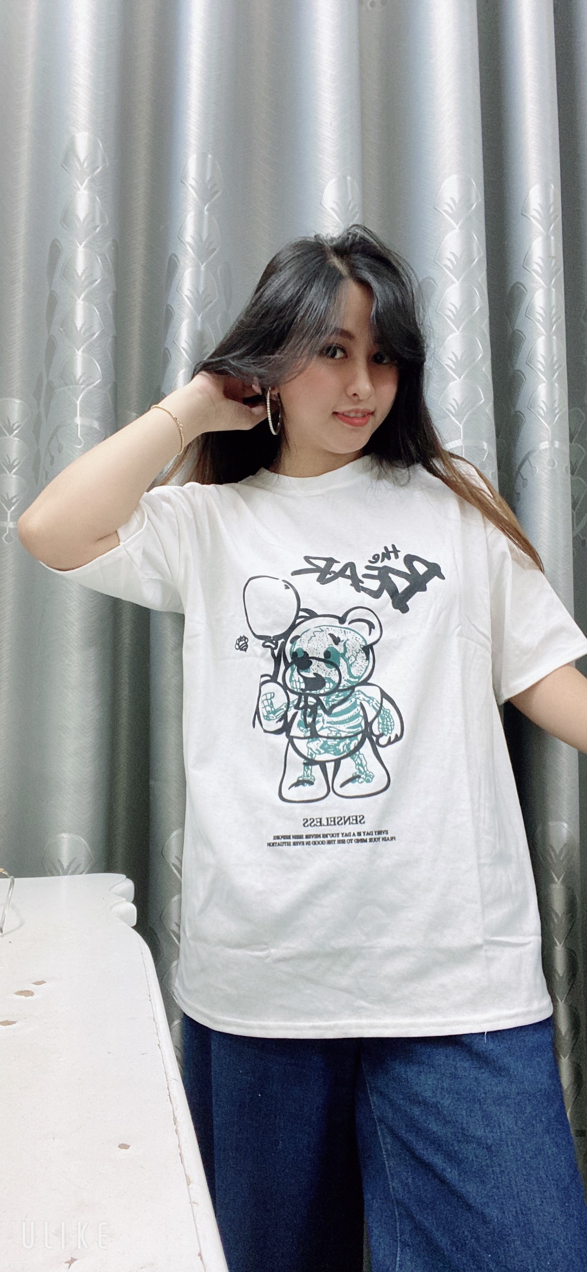 Áo Thun Tay Lỡ Cotton khô 3158 - Áo Phông Rộng Basic Unisex Nam Nữ