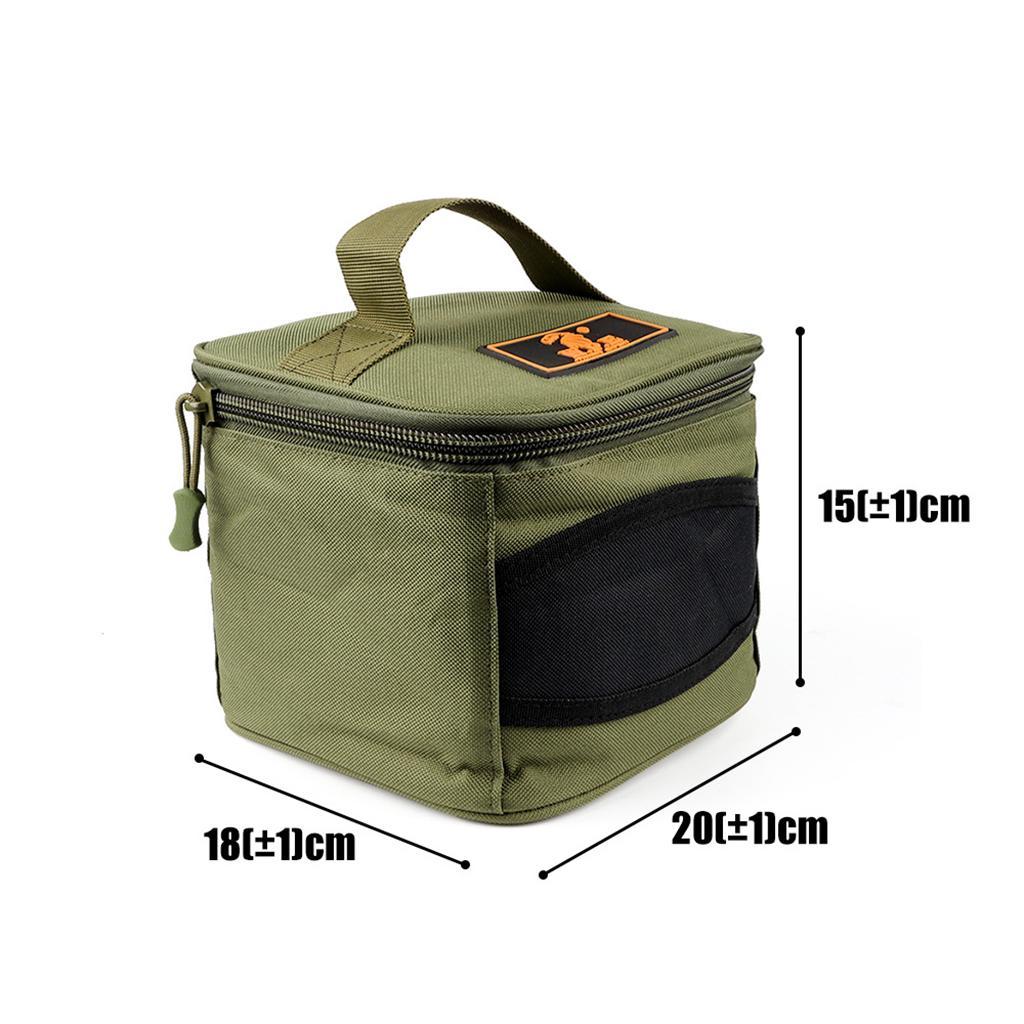 Durable Carp Fishing Reel Storage Bag Fishing Hook Gear  Bag Carrier