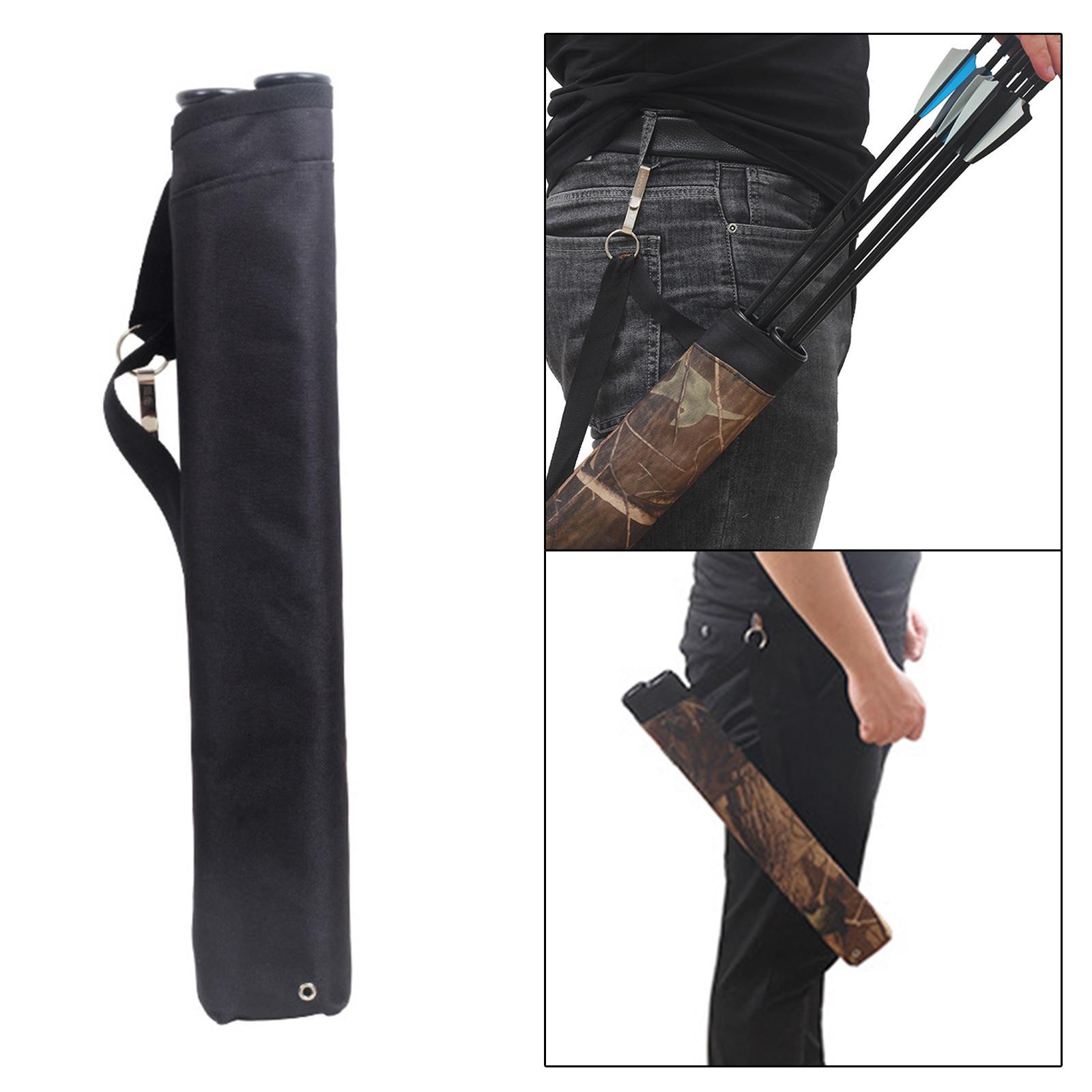 Lightweight Quiver Waist Bag 2 Tubes Back Teens Adults Practice