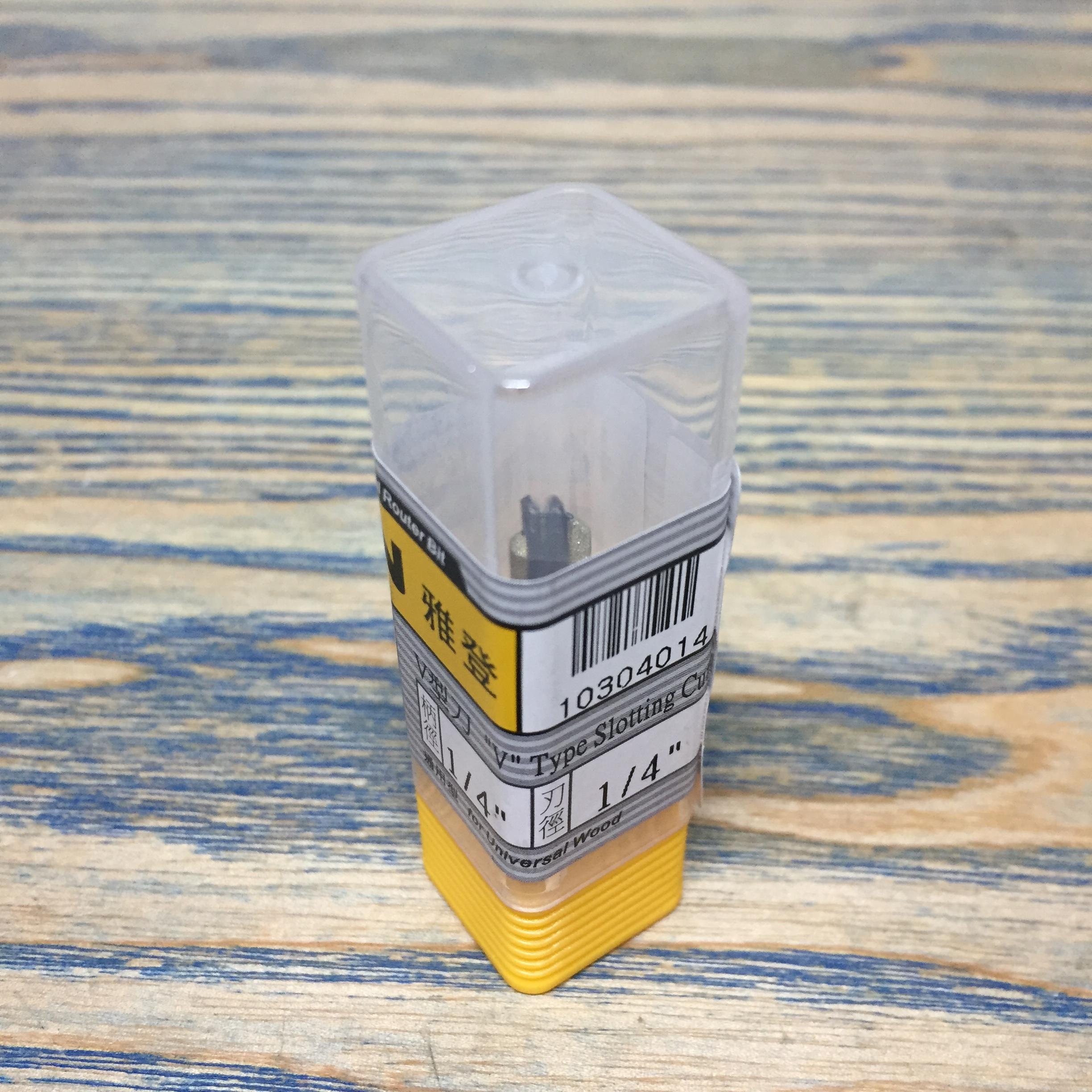 Mũi phay rãnh chữ V 90độ 1/4"x1/4"  ARDEN