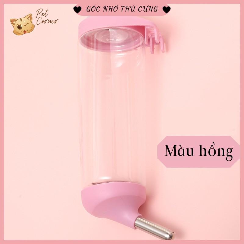 Bình nước tự động gắn chuồng cho thú cưng 500ml (Bình nước gắn chuồng cho chó mèo)