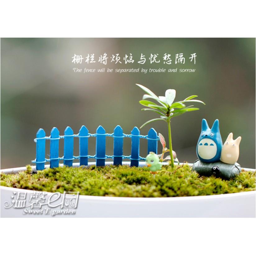 KHO-HN * Mô hình hàng rào gỗ nhỏ 10 x 3cm trang trí nhà búp bê DIY, tiểu cảnh, bonsai