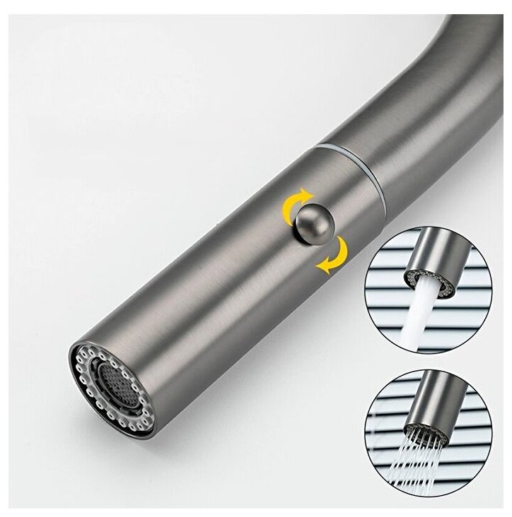 VÒI RỬA BÁT DÂY RÚT CAO CẤP NHẬP KHẨU NGA GAPPO G4398-41