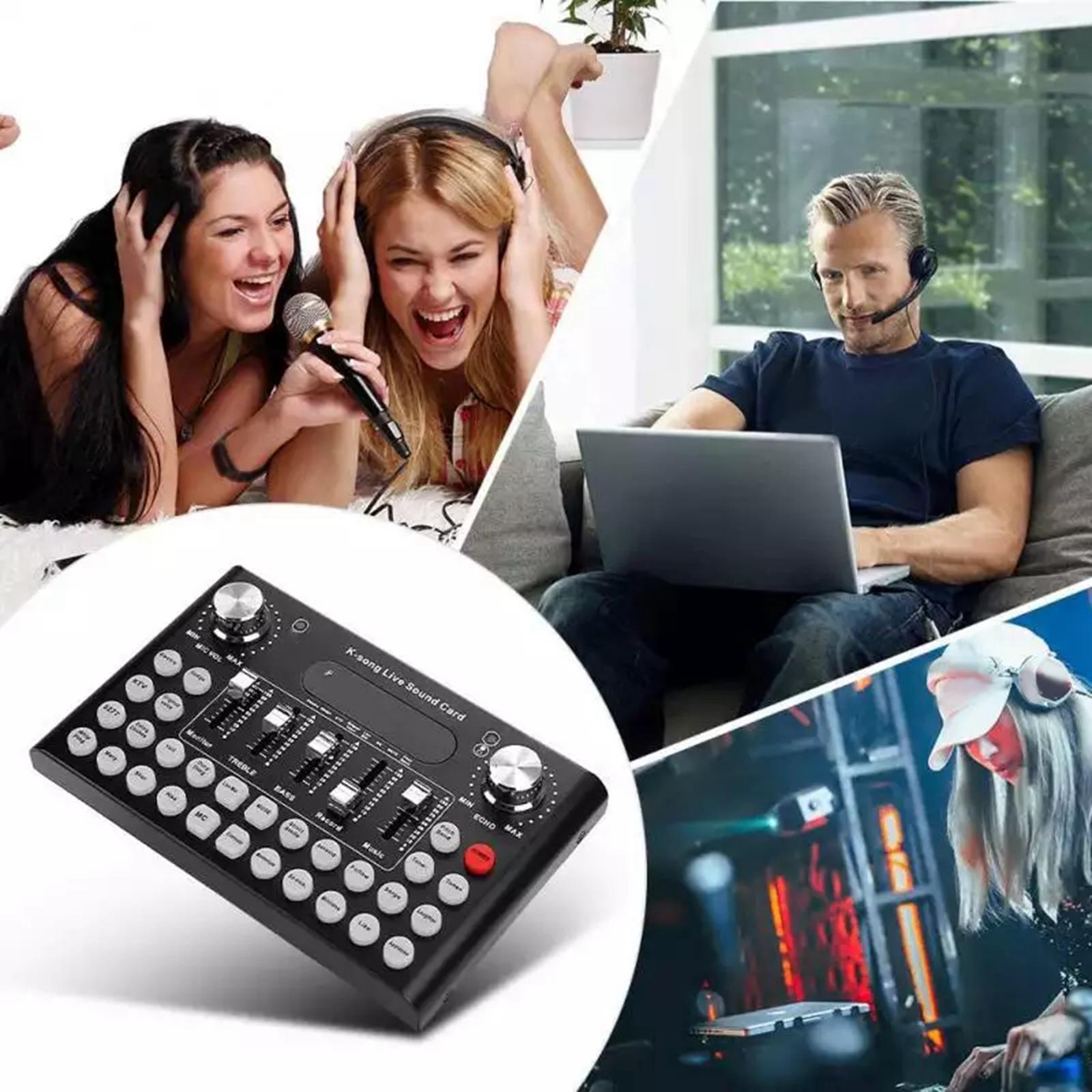 Card Webcast Modes for Accompaniment Karaoke Cell Phone