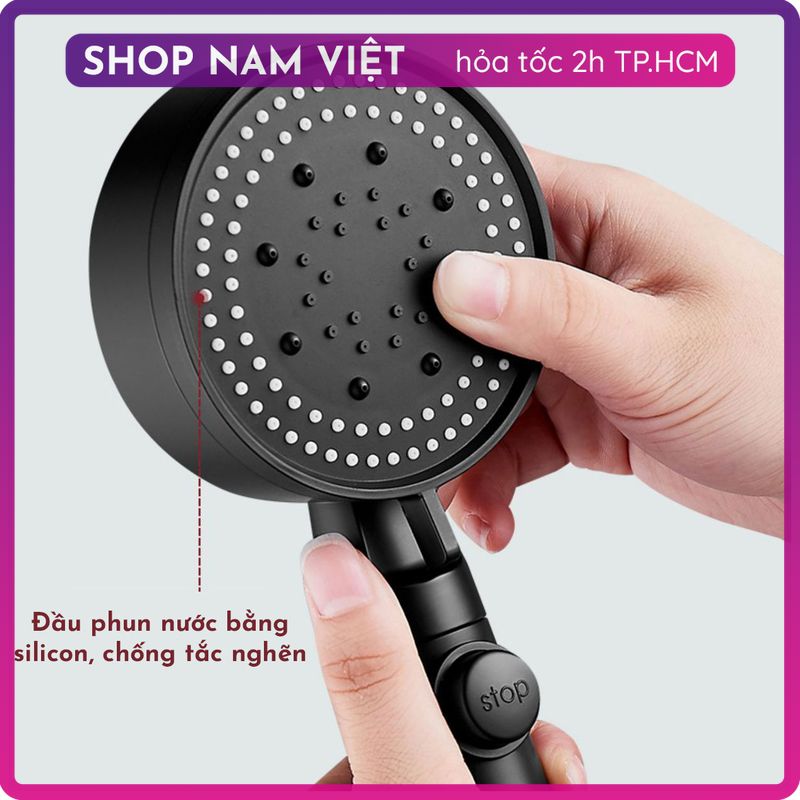 Vòi Sen Tăng Áp Giá Rẻ 6 Chế Độ Nước
