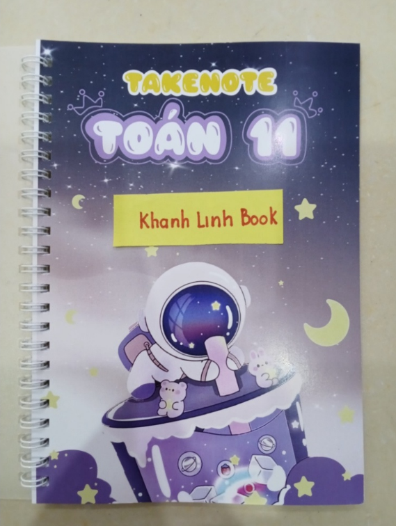 Hình ảnh Sách - Takenote Toán + tiếng anh lớp 11