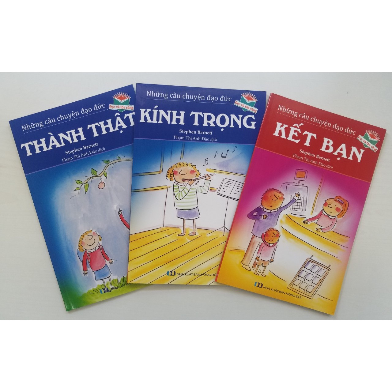 Combo Những Câu Chuyện Đạo Đức: Thành Thật + Kính Trọng + Kết Bạn