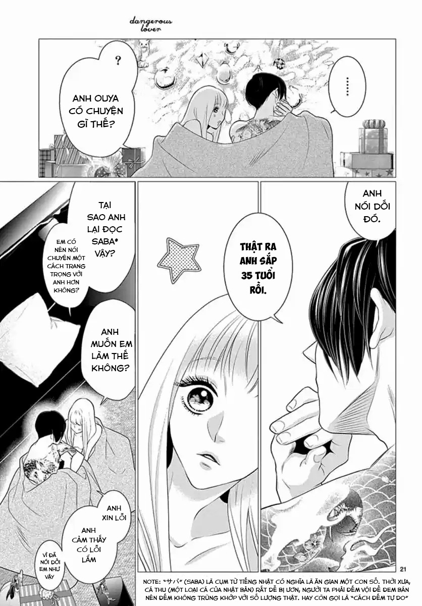 koi to dangan - người tình nguy hiểm chapter 15 23