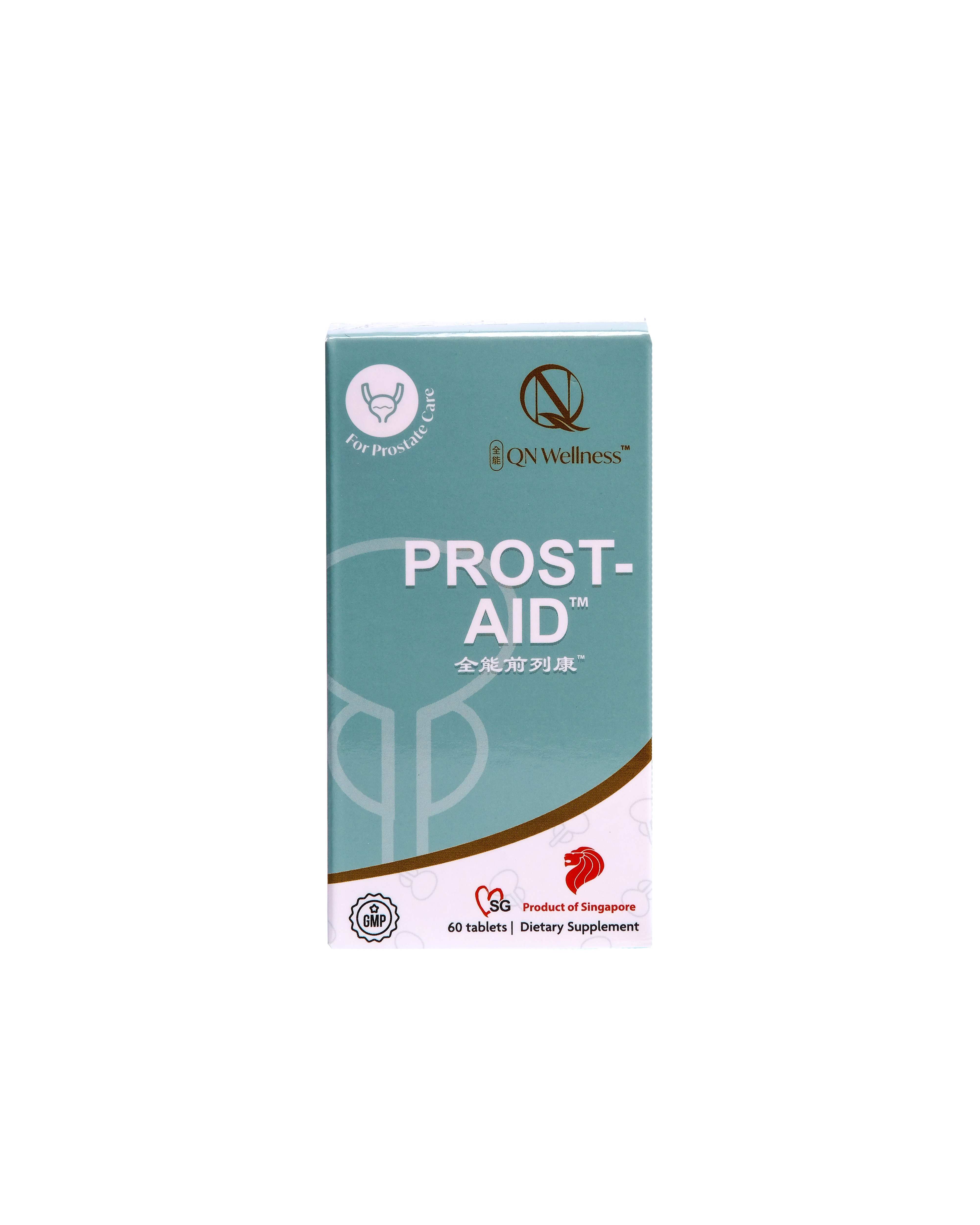 Viên Uống Bổ Sung Prost-Aid QN Wellness Chiết Xuất Saw Palmetto Hỗ Trợ Trao Đổi Chất, Tăng Cường Sức Khỏe Tuyến Tiền Liệt & Chức Năng Tiểu Tiện - Hộp 60 Viên