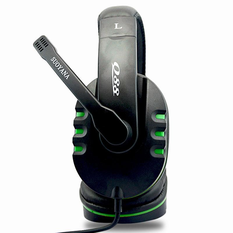 Chất Lượng Tốt Trên Tai Tai Nghe Game Thủ Stereo Bass Sâu Tai Nghe Chơi Game Chụp Tai Kèm Micro Cho Máy Tính Máy Tính Laptop Notebook