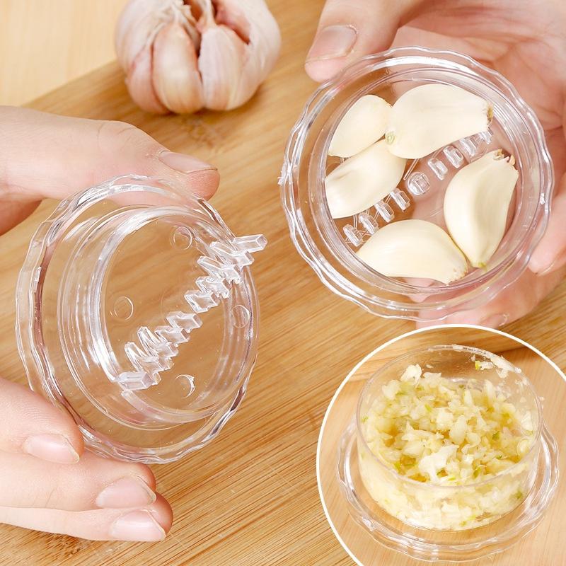 Dụng cụ nghiền tỏi, ớt, gừng, hành Việt Nhật 1382 bằng nhựa trong suốt