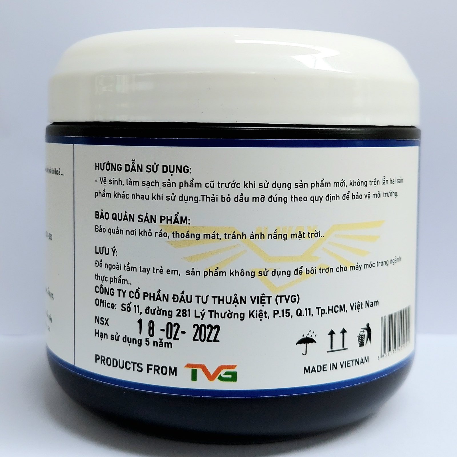 FREEWAY WHITE GREASE NGLI#3 450 GRAM
