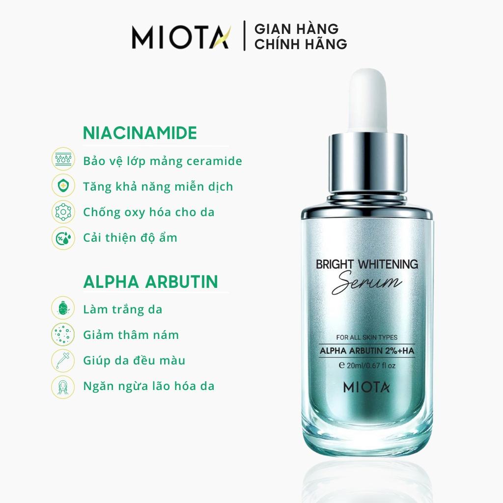 Serum dưỡng trắng da Miota - Bright Whitening Serum