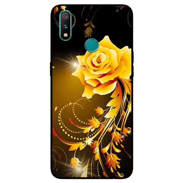 Ốp Lưng in cho Realme 3 Mẫu Hoa Hồng  - Hàng Chính Hãng