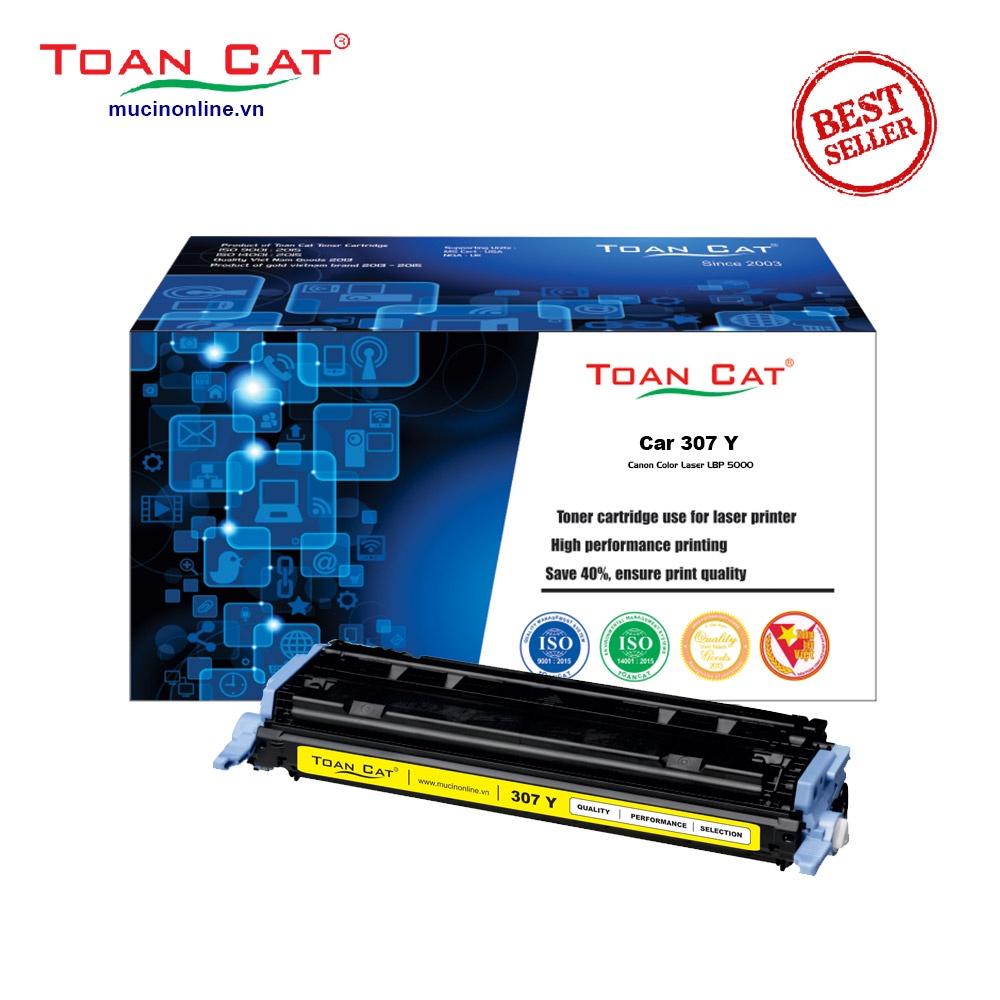 Hộp mực in Toàn Cát Cartridge 307 B/M/Y/C dùng cho máy in màu Canon Color LBP 5000 - HÀNG CHÍNH HÃNG