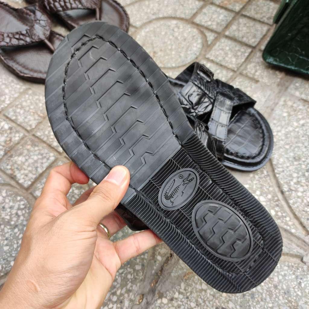 Dép cá sấu sandal đẹp lịch sự - Rất phù hợp người lớn tuổi!