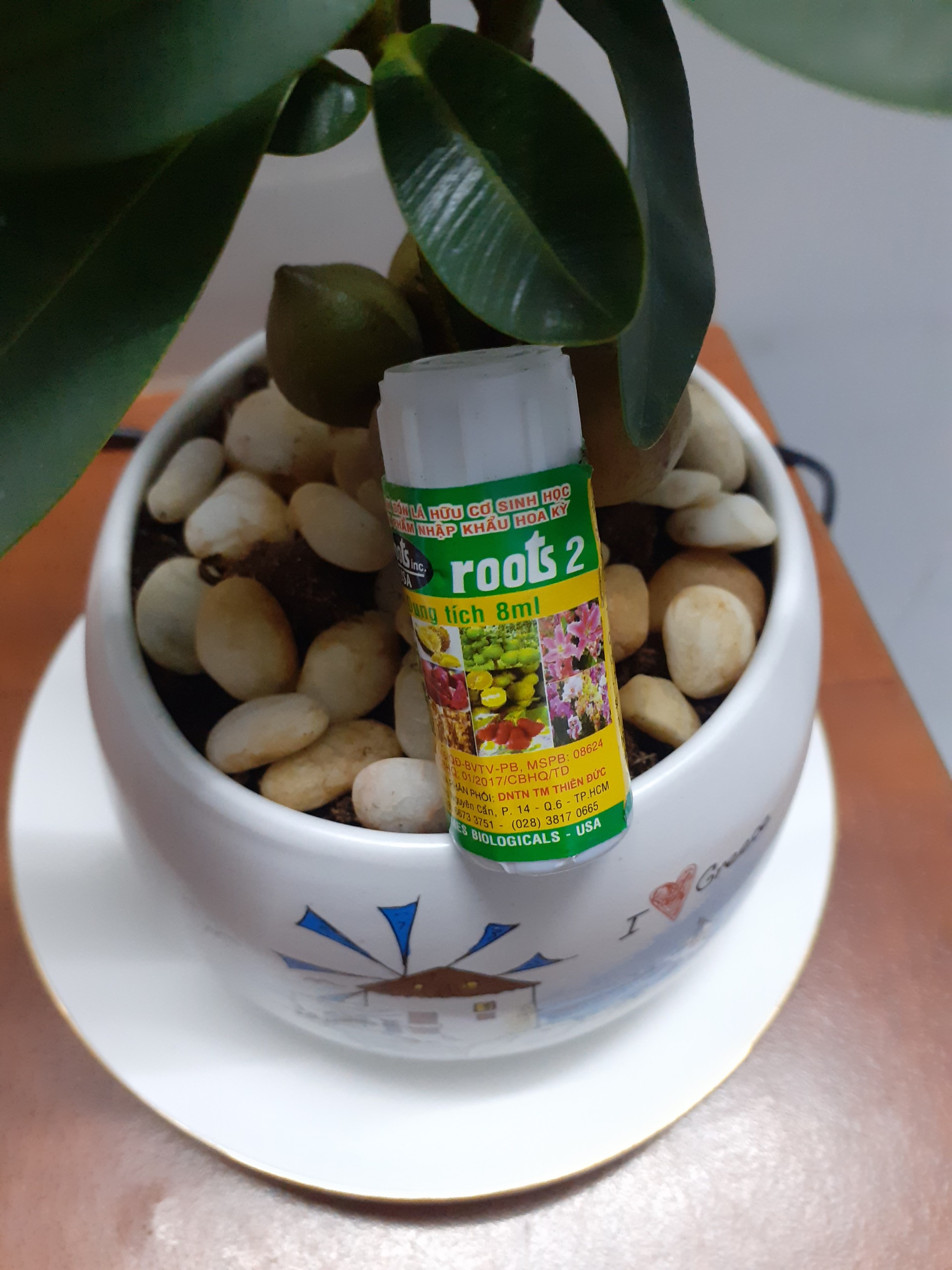 Roots 2 phân bón lá hữu cơ sinh học nhỏ mà có võ nha.