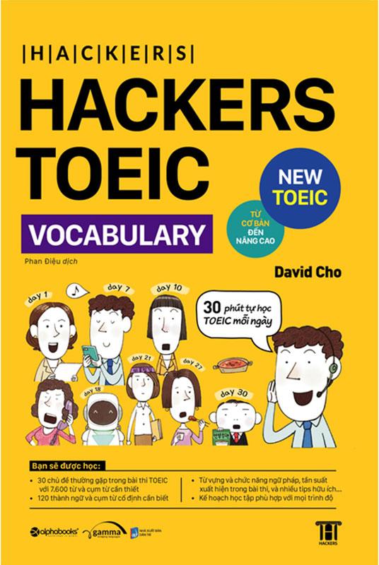Hackers TOEIC Vocabulary (Tái bản năm 2022)