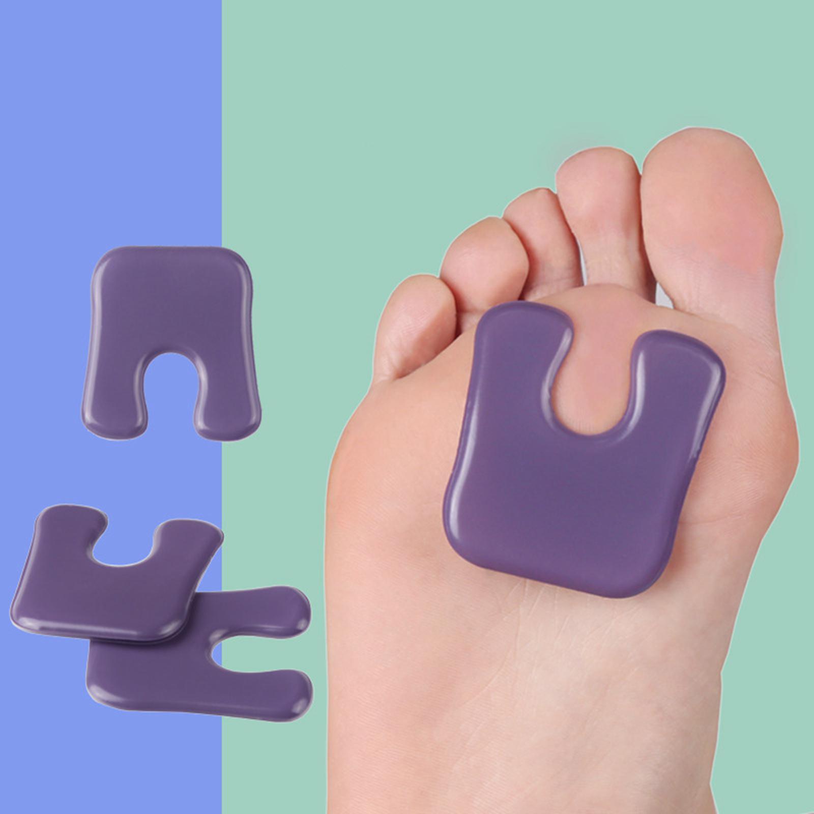 4x u shape Callus Pads Foot Callus Pads Waterproof for Rubbing On Shoes