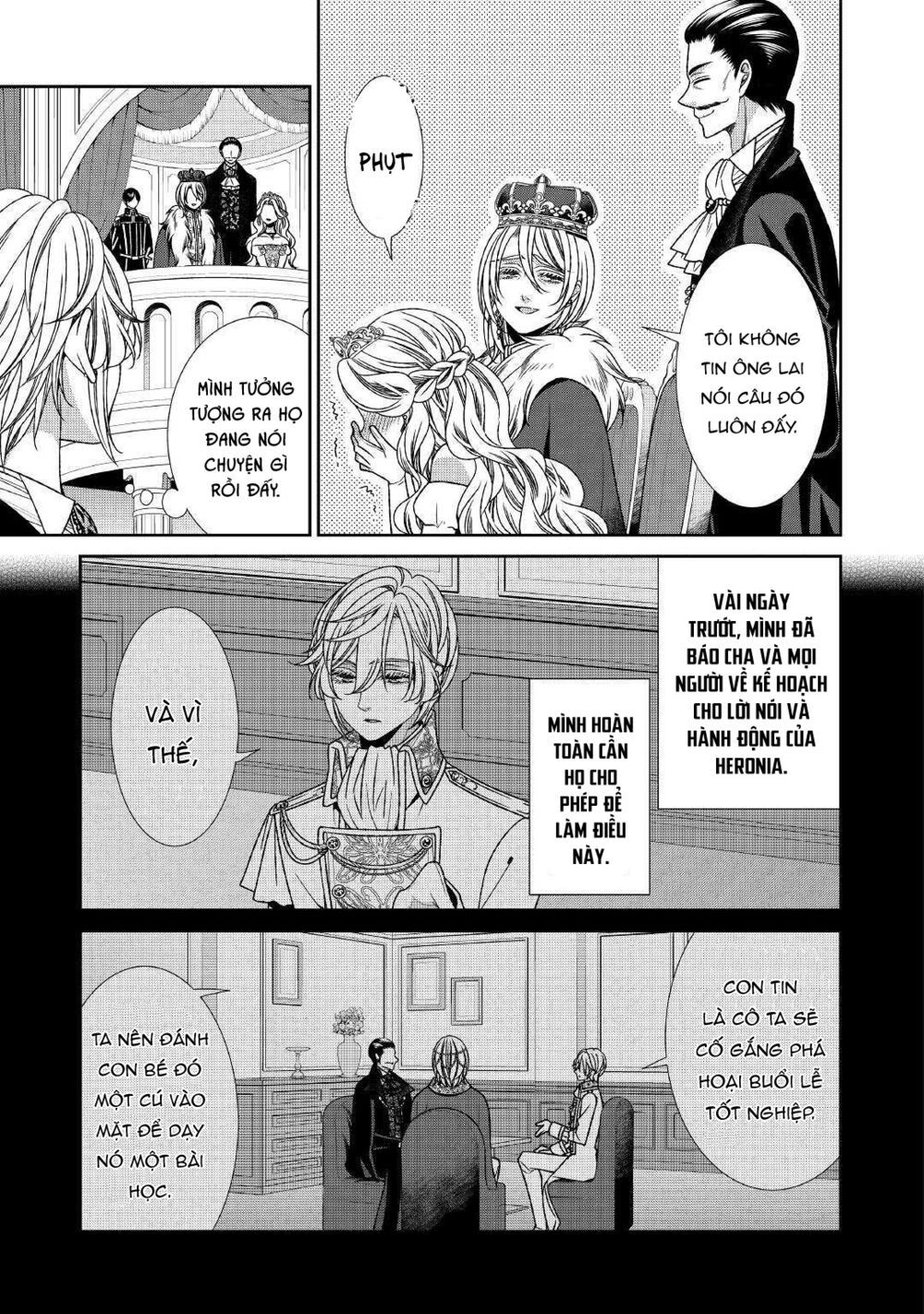 nhật ký theo dõi vị hôn thê tự nhận mình là nữ phụ phản diện 1 chapter 18 11