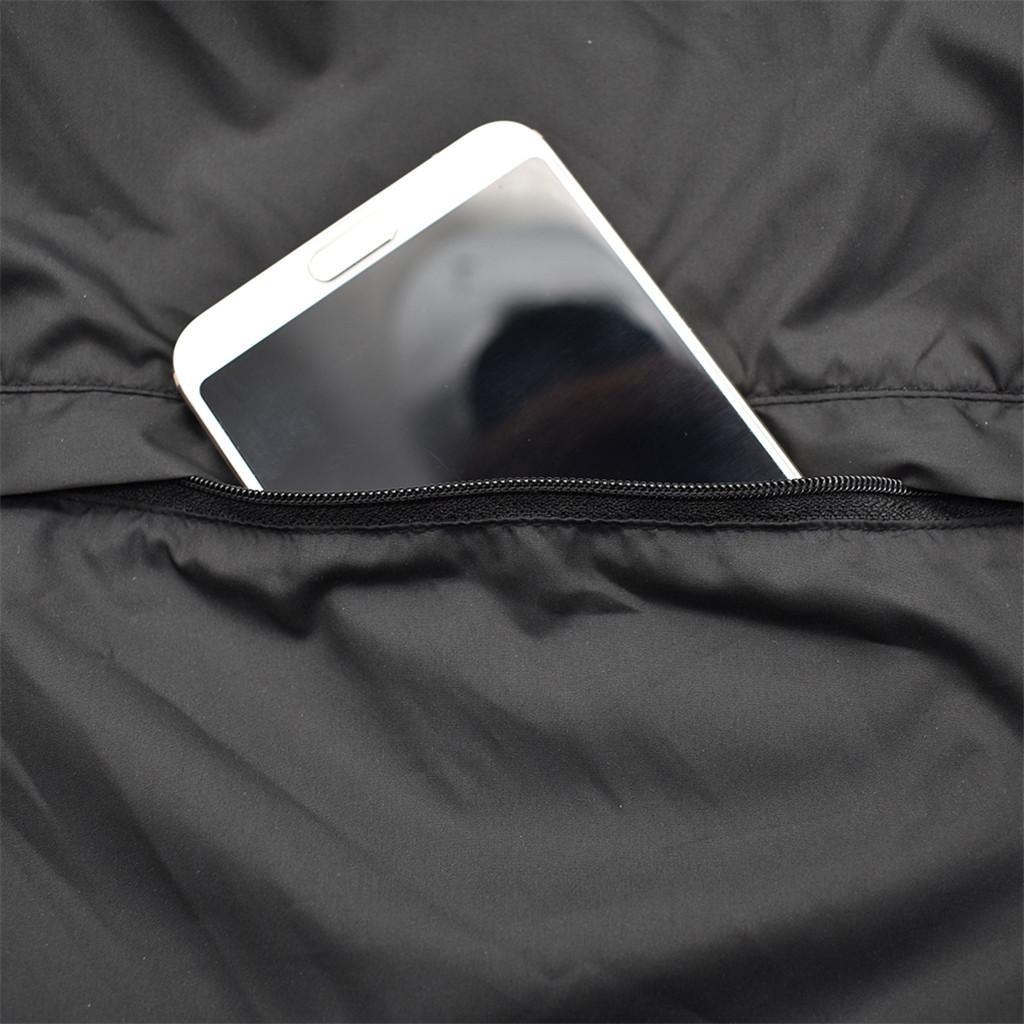 Men Safety Running Cycling Vest Windproof Reflective Jersey Shirt Activewear