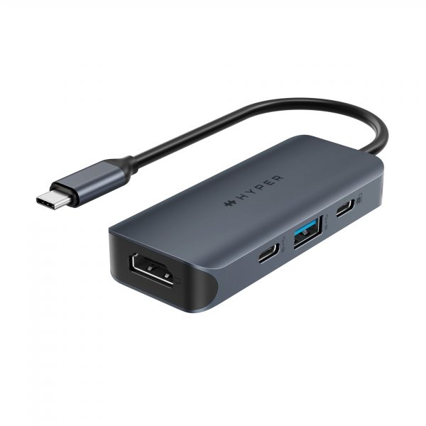 HUB chuyển đổi HyperDrive Next 4 in 1 Port USB-C cho Macbook/ Laptop - Truyền tải dữ liệu nhanh HD4001GL
