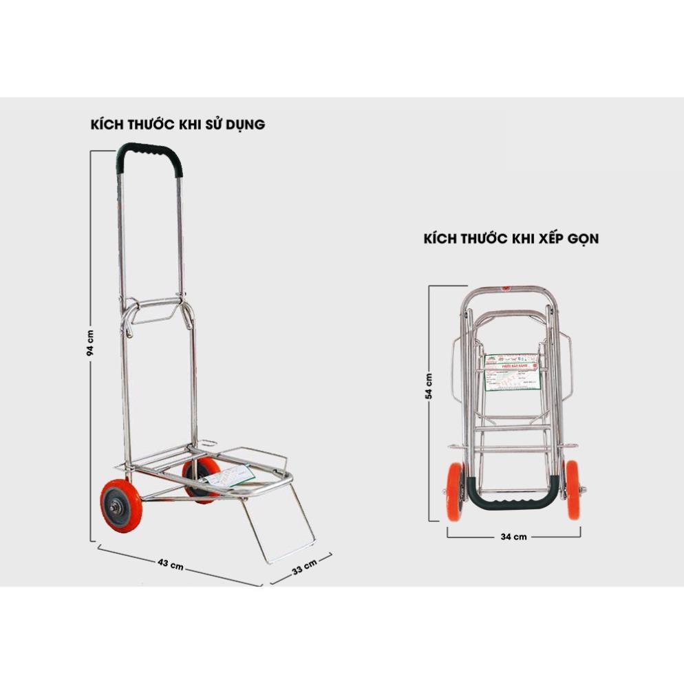 XE ĐẨY HÀNG XẾP GỌN TIỆN DỤNG - TẢI TRỌNG 50 KG