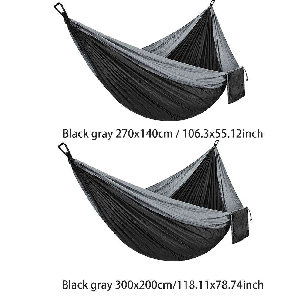 Di Động Thoáng Khí Ngoài Trời Trong Nhà Dễ Dàng Thiết Lập Chống Mòn Cắm Trại Võng Nhẹ Nylon Với Cây Dây Đeo Ba Lô