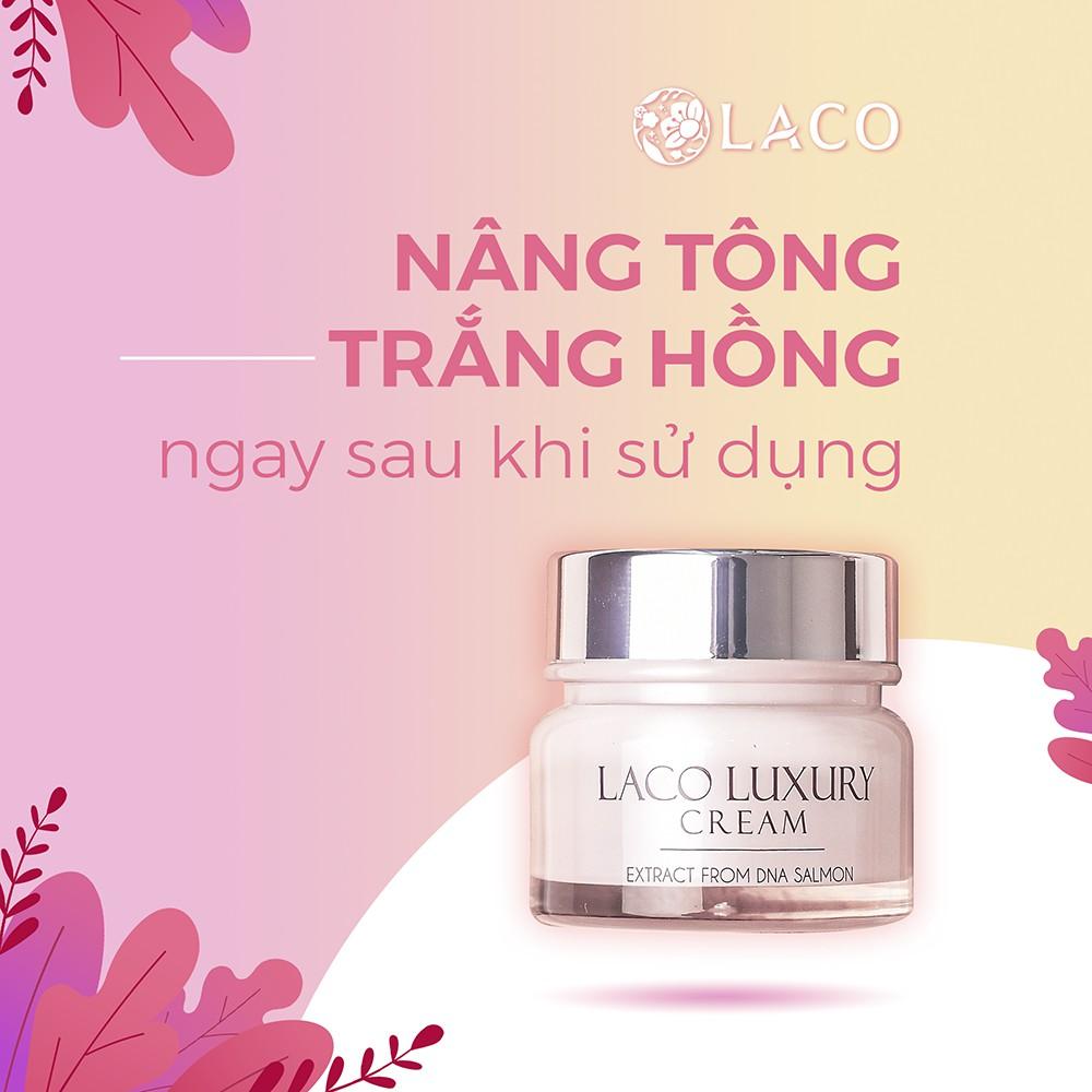 Combo kem dưỡng da ngày đêm LACO LUXURY cho làn da căng bóng trắng hồng Lacocosmetics.vn