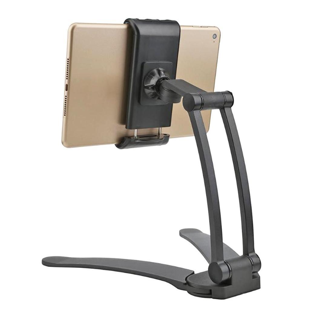 Aluminum Desk Mount Bracket Stand Holder for Tablets and Cell Phones