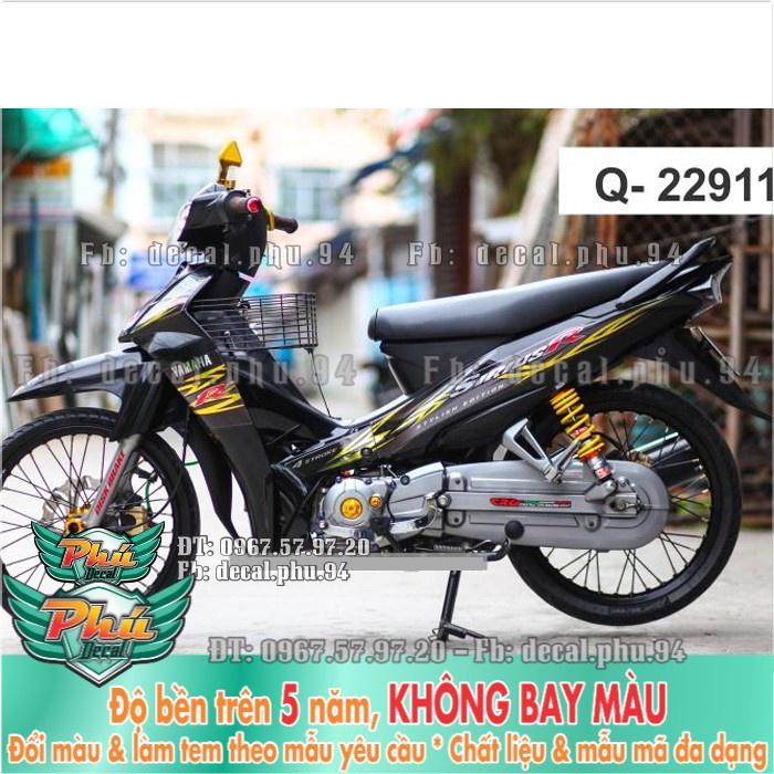 Tem rời Sirius R xe đen  -1