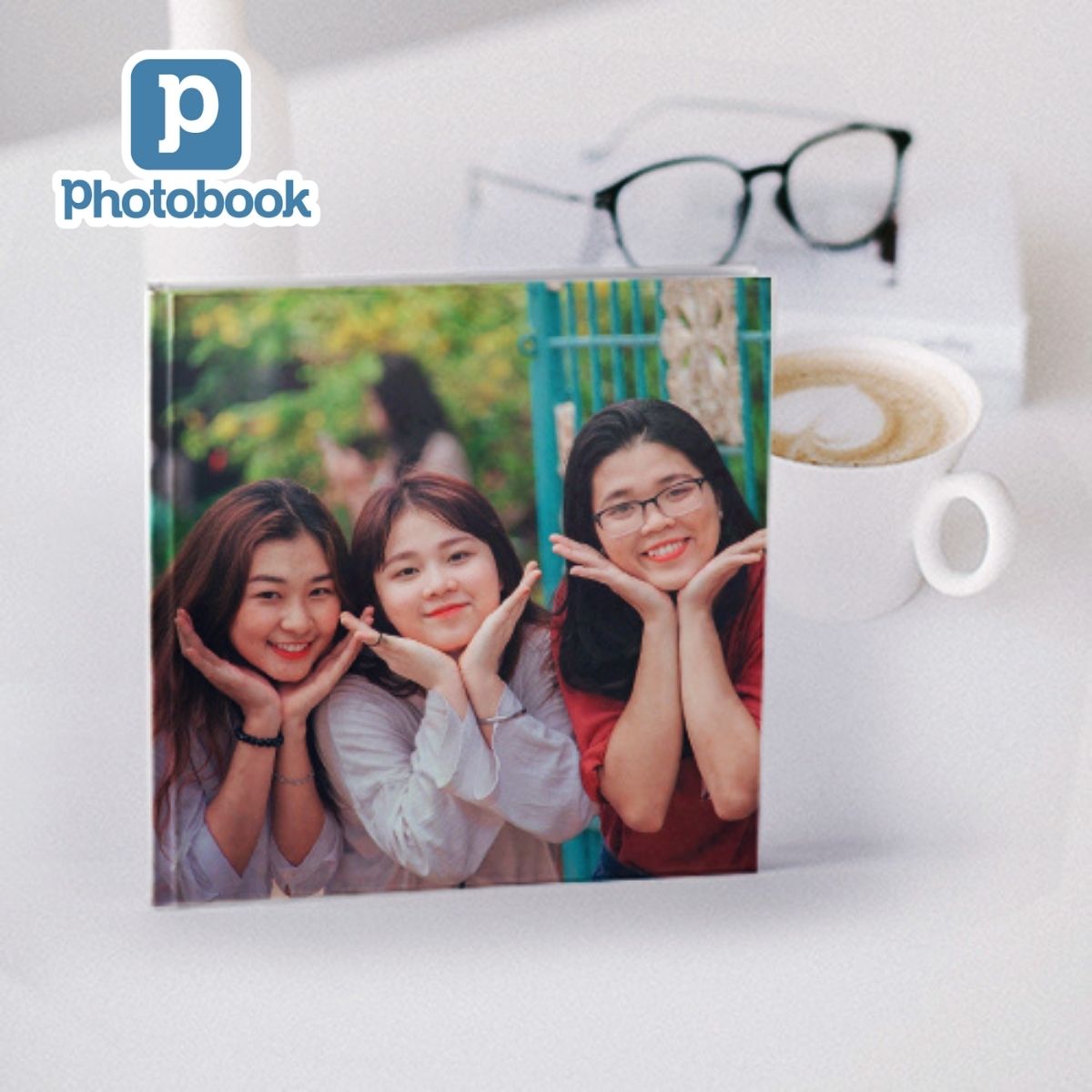 Album in ảnh theo yêu cầu bìa cứng 20 trang 8” x 8” (20 x 20cm) - Thiết kế trên app Photobook