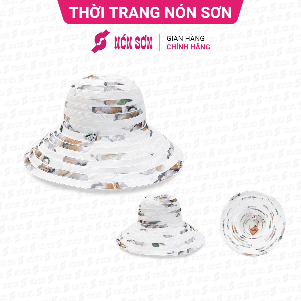 ƯU ĐÃI - Mũ vành thời trang Nón Sơn chính hãng XH002-3-TR1HV