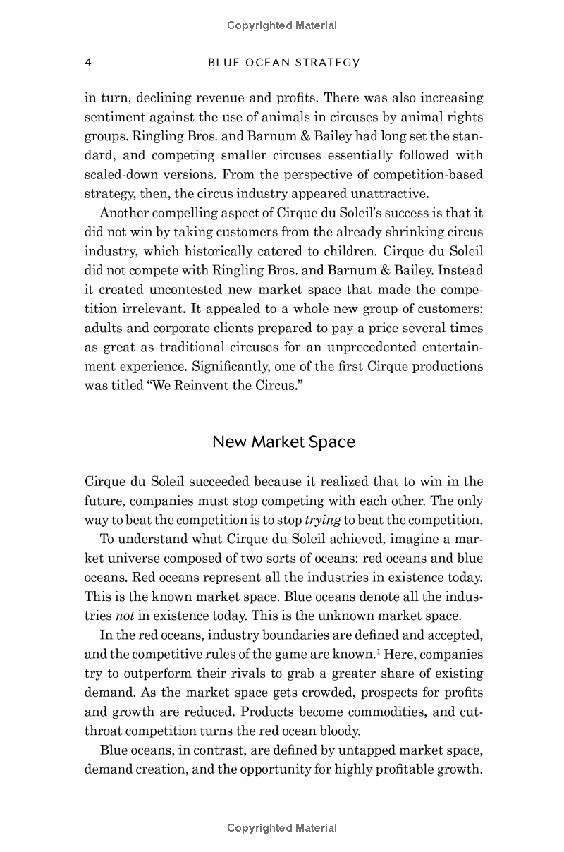 Blue Ocean Strategy, Expanded Edition