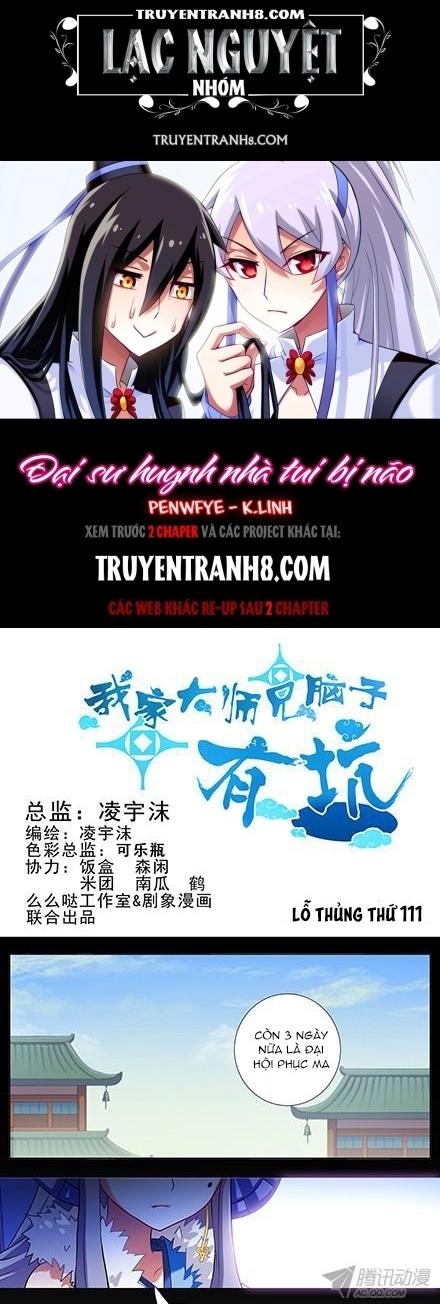 đầu óc đại sư huynh của ta rất đen tối chapter 111 1