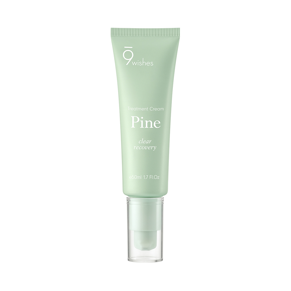 Kem Dưỡng Thanh Lọc, Dưỡng Ẩm và Phục Hồi Da 9Wishes Pine Treatment Cream 50ml