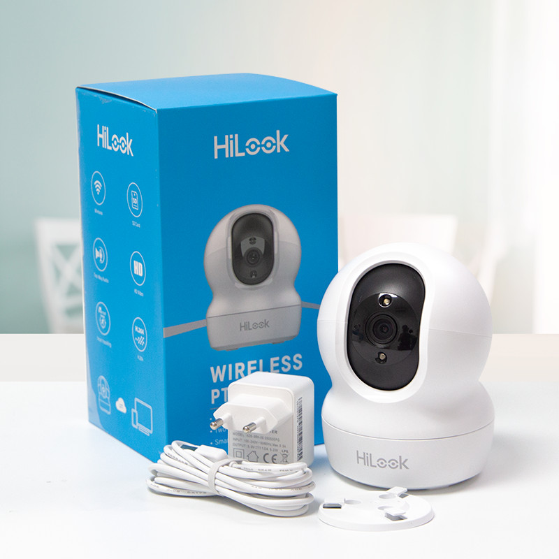 Camera Ip Wifi Quan Sát Trong Nhà HiLook Model P220, Độ Phân Giải 2.0Mpx, Ống Kính 4mm, Hỗ Trợ Cổng LAN - Chính Hãng