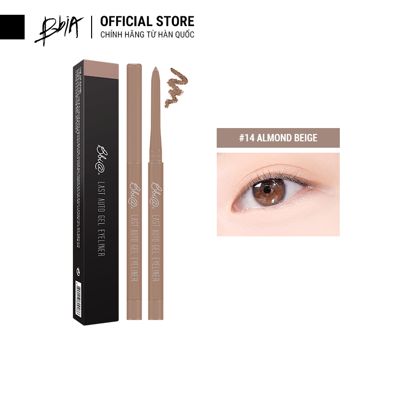 Kẻ Mắt Dạng Gel Bbia Last Auto Gel Eyeliner Version 3 (Màu mới_2 màu) 0.3g