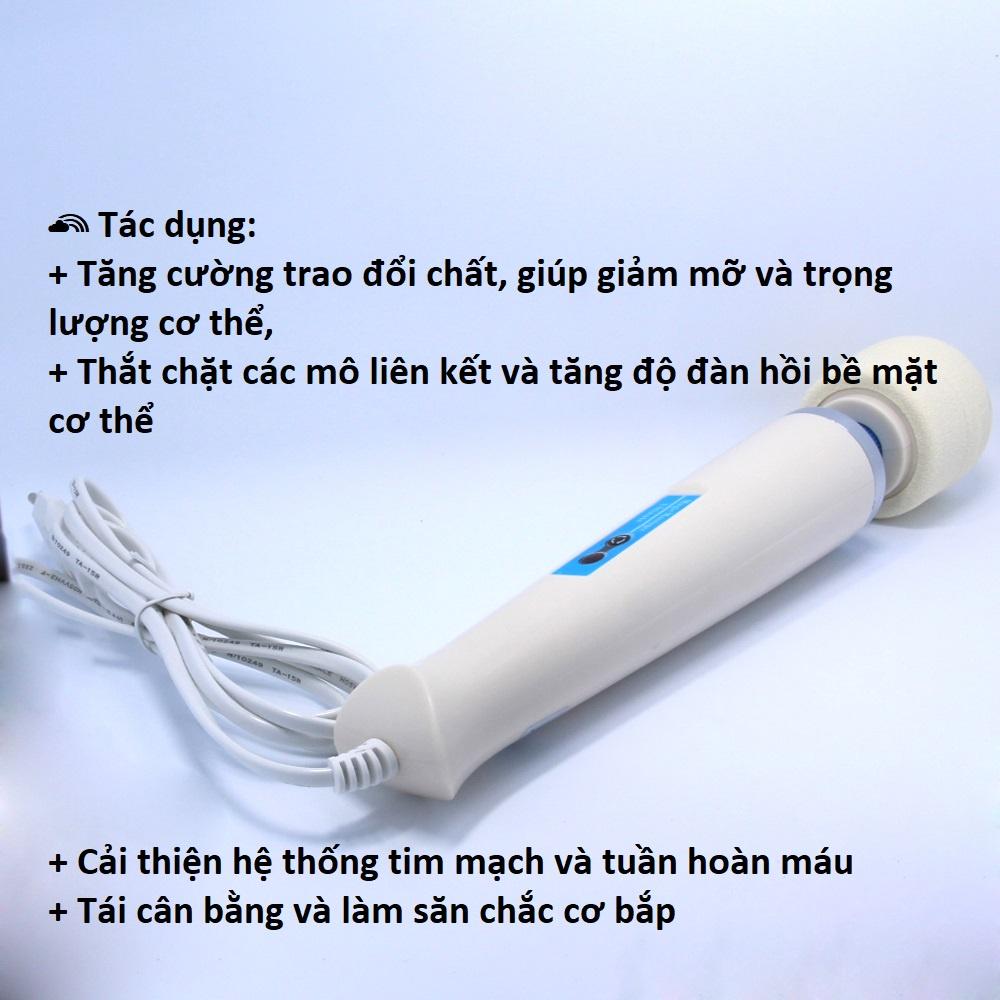 Máy Massage Cầm Tay Magic Wand HV280 Rung 30 Cấp Độ-Hàng Cao Cấp - Gia dụng Nam Định