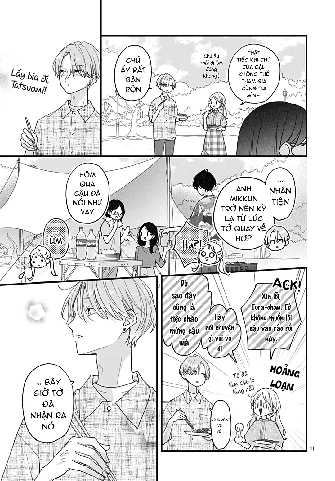 chuyện tình của ba người bạn thanh mai trúc mã chapter 8.1 15