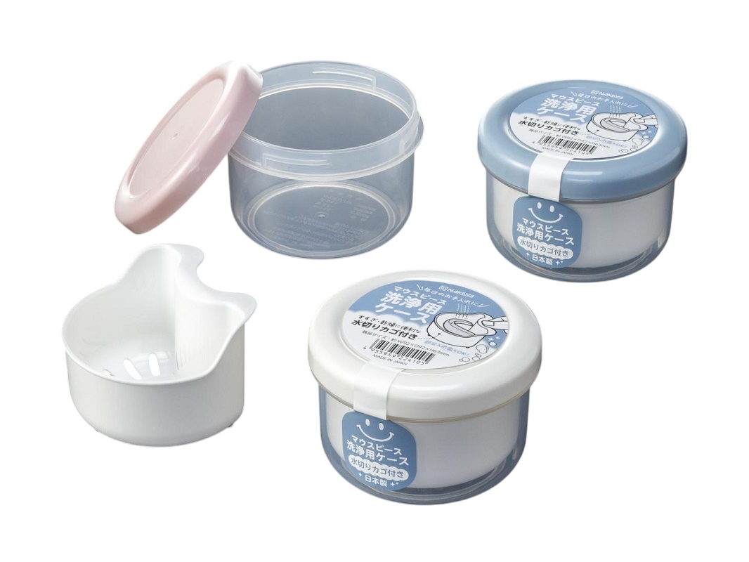 Hộp đựng niềng răng, răng giả Nakaya - Hàng nội địa Nhật Bản nhập khẩu chính hãng