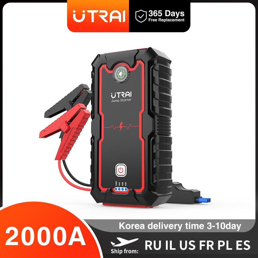 UTRAI 2000A Jump Starter Bank Power Devel