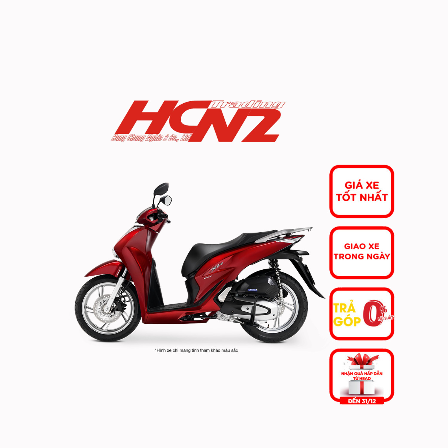 [ CHỈ GIAO TẠI HÀ NỘI ] HONDA SH125 CBS