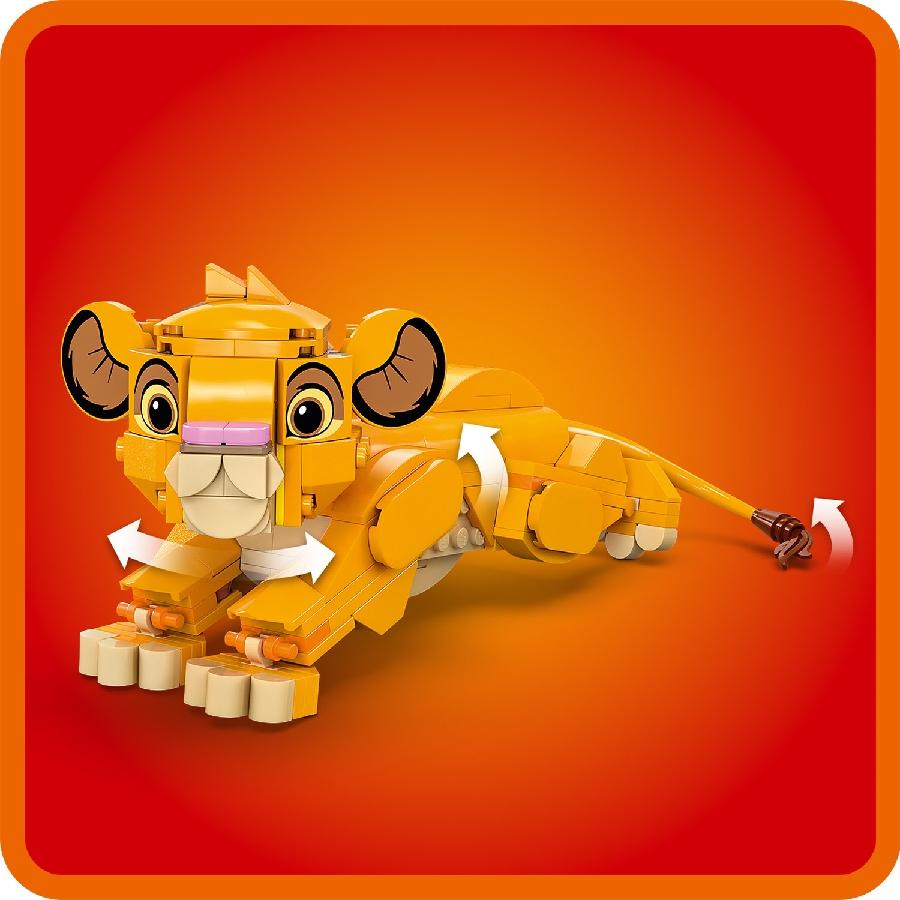 LEGO DISNEY PRINCESS 43243 Đồ Chơi Lắp Ráp Vua Sư Tử Simba (222 chi tiết)