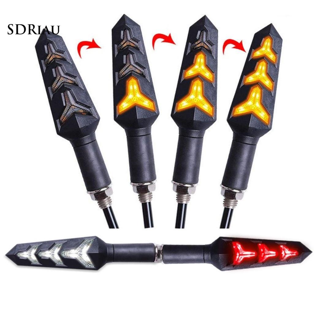 Đèn Led Xi Nhan Hình Xương Cá Cho Xe Mô Tô