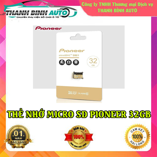 Thẻ nhớ Micro SD Pioneer cho camera Dahua 32GBSpeed 95Mb/s Class 10