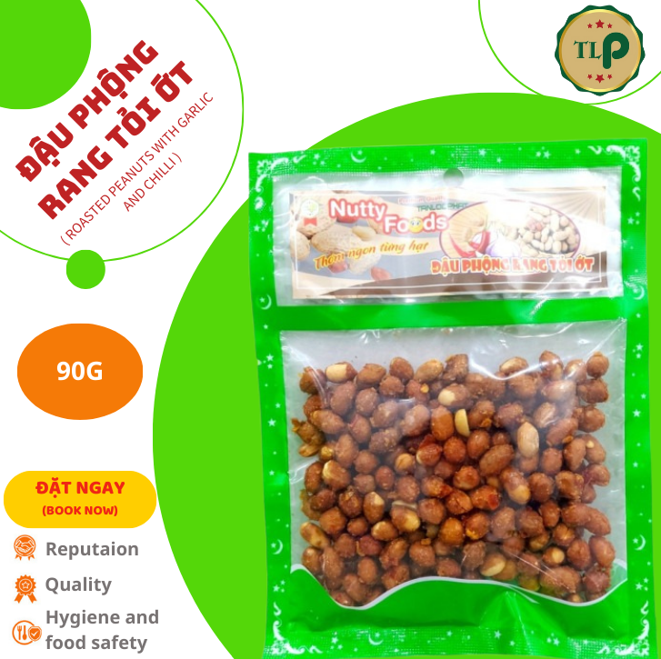 ĐẬU PHỘNG TỎI ỚT TÂN LỘC PHÁT - BỊCH 90G
