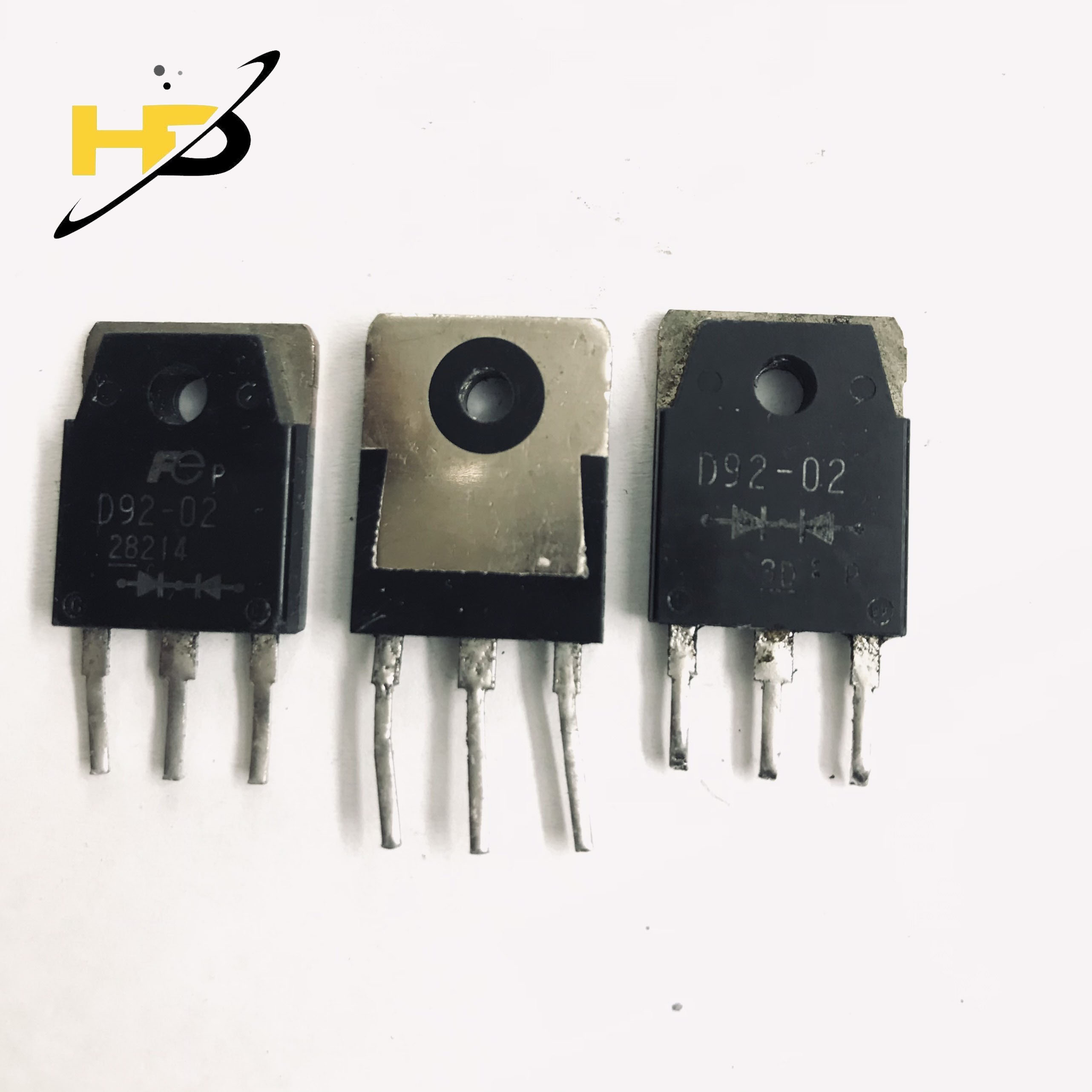 Bộ 2 Con Diode Máy Hàn Điện Tử D92-02 20A 200V TO247 Tháo Máy Chân Zin